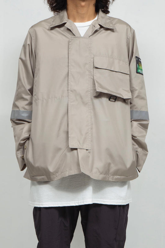 DEFORMATION MILITARY N-2B SHIRT BLOUSON SAND BEIGE