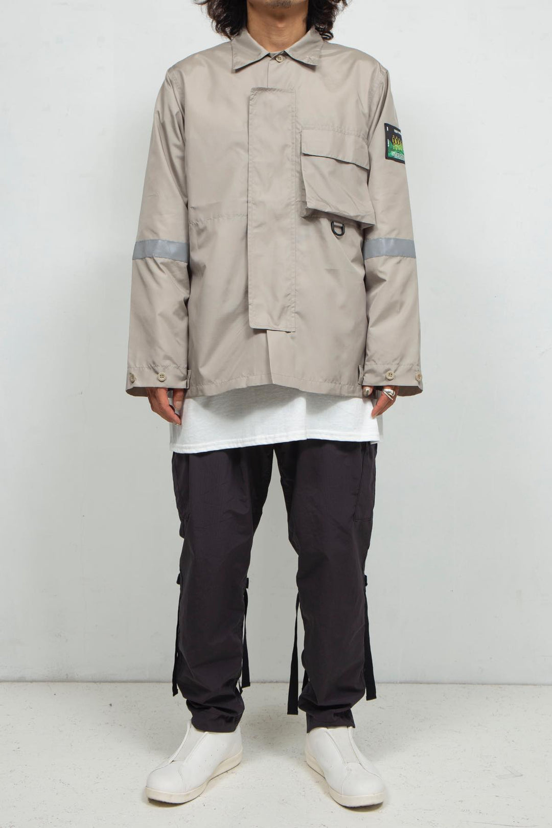 DEFORMATION MILITARY N-2B SHIRT BLOUSON SAND BEIGE