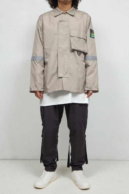 DEFORMATION MILITARY N-2B SHIRT BLOUSON SAND BEIGE