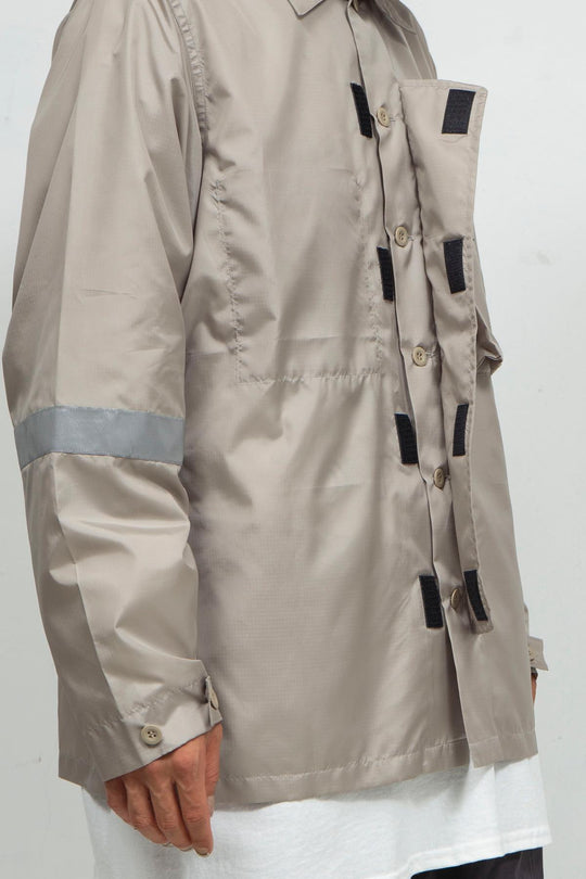 DEFORMATION MILITARY N-2B SHIRT BLOUSON SAND BEIGE
