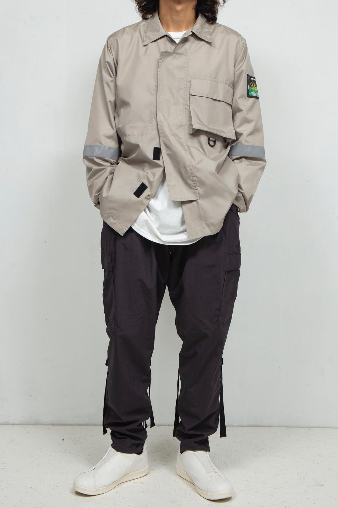 DEFORMATION MILITARY N-2B SHIRT BLOUSON SAND BEIGE
