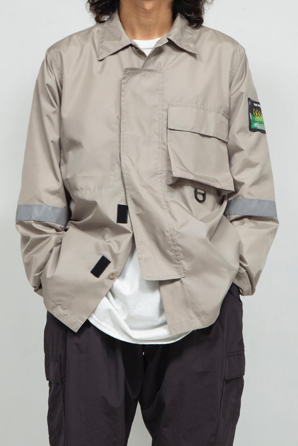 DEFORMATION MILITARY N-2B SHIRT BLOUSON SAND BEIGE