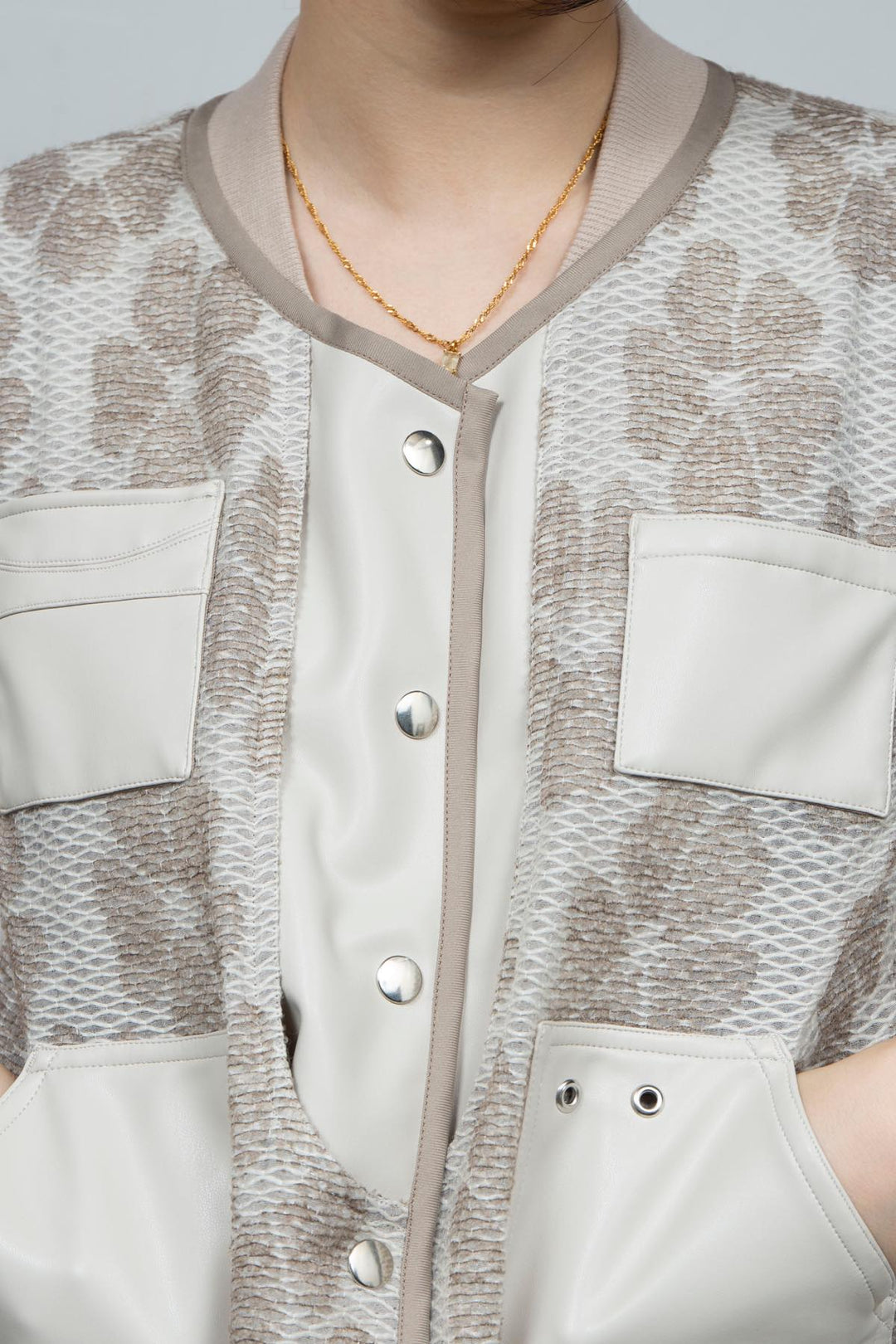Flower Jacquard TOBI Vest