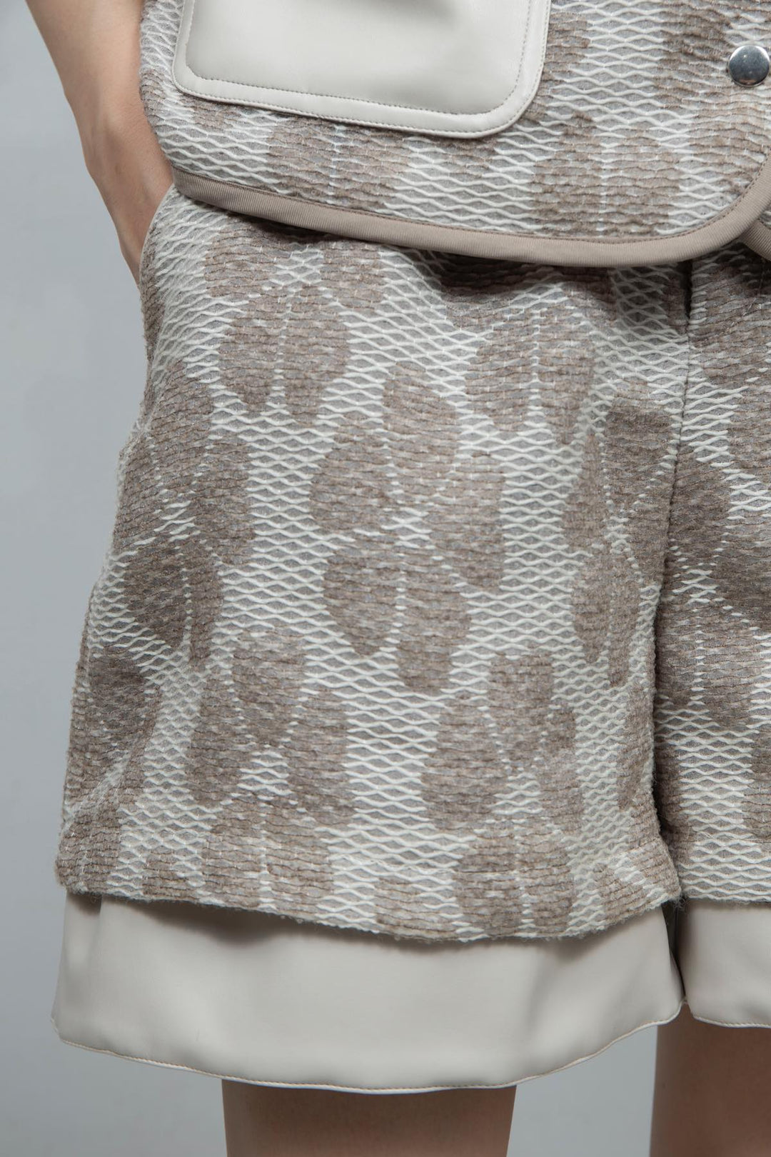 Flower Jacquard Culotte