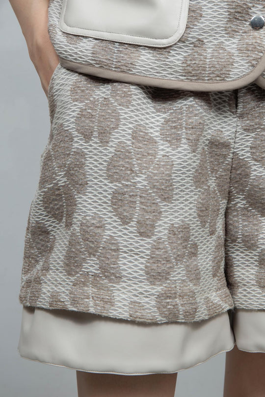 Flower Jacquard Culotte