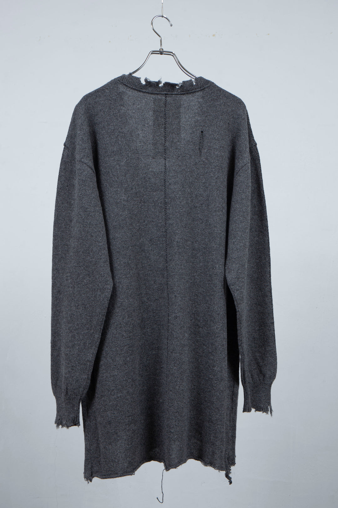 Roll Long Cardigan(Gray)