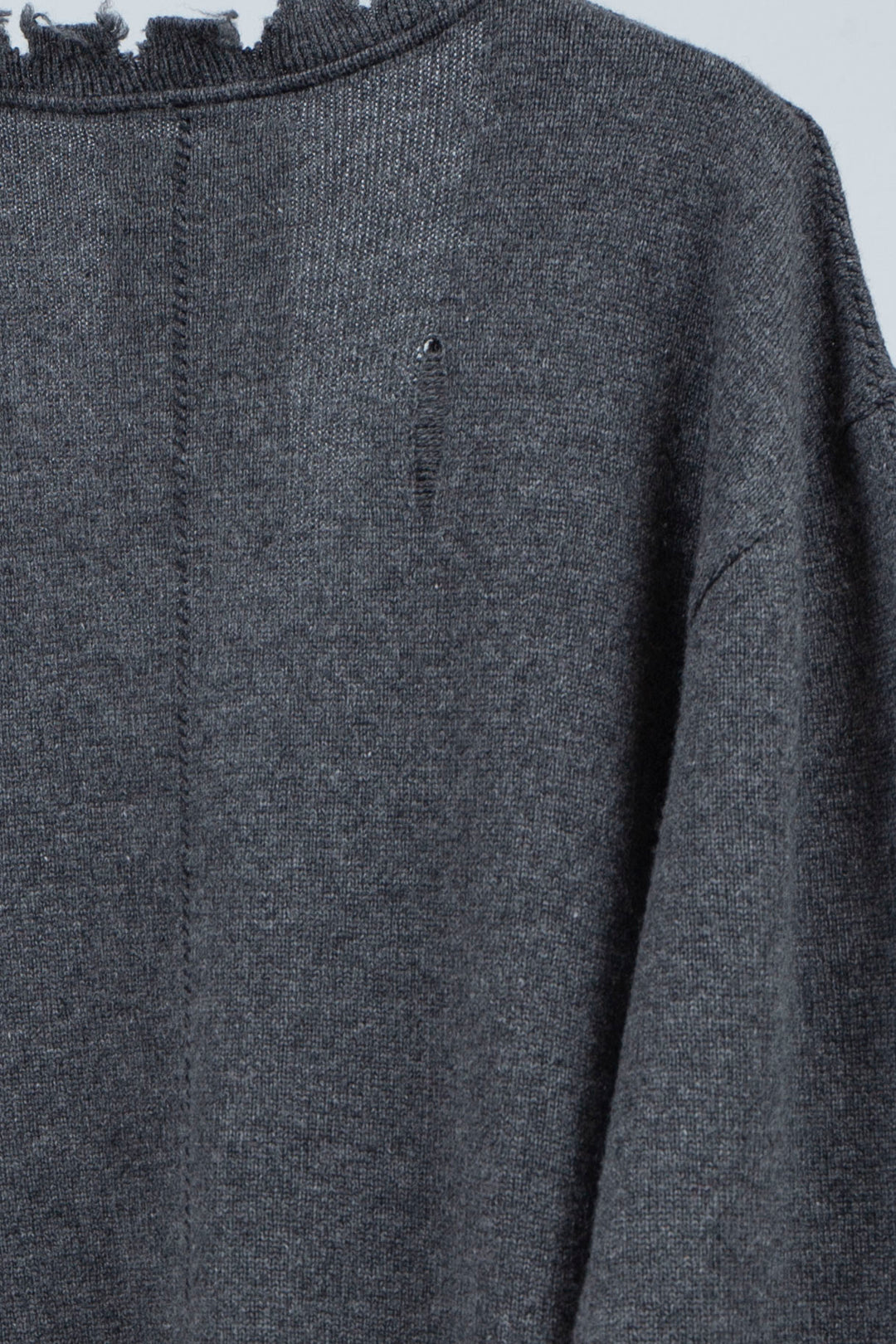 Roll Long Cardigan(Gray)