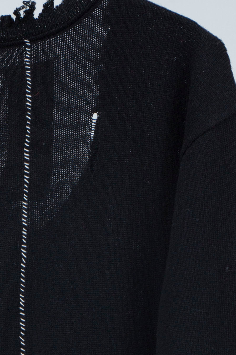 Roll Long Cardigan(Black)