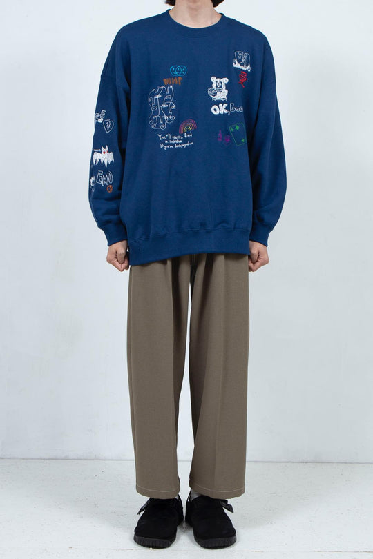 His scribble BIG sweatshirt