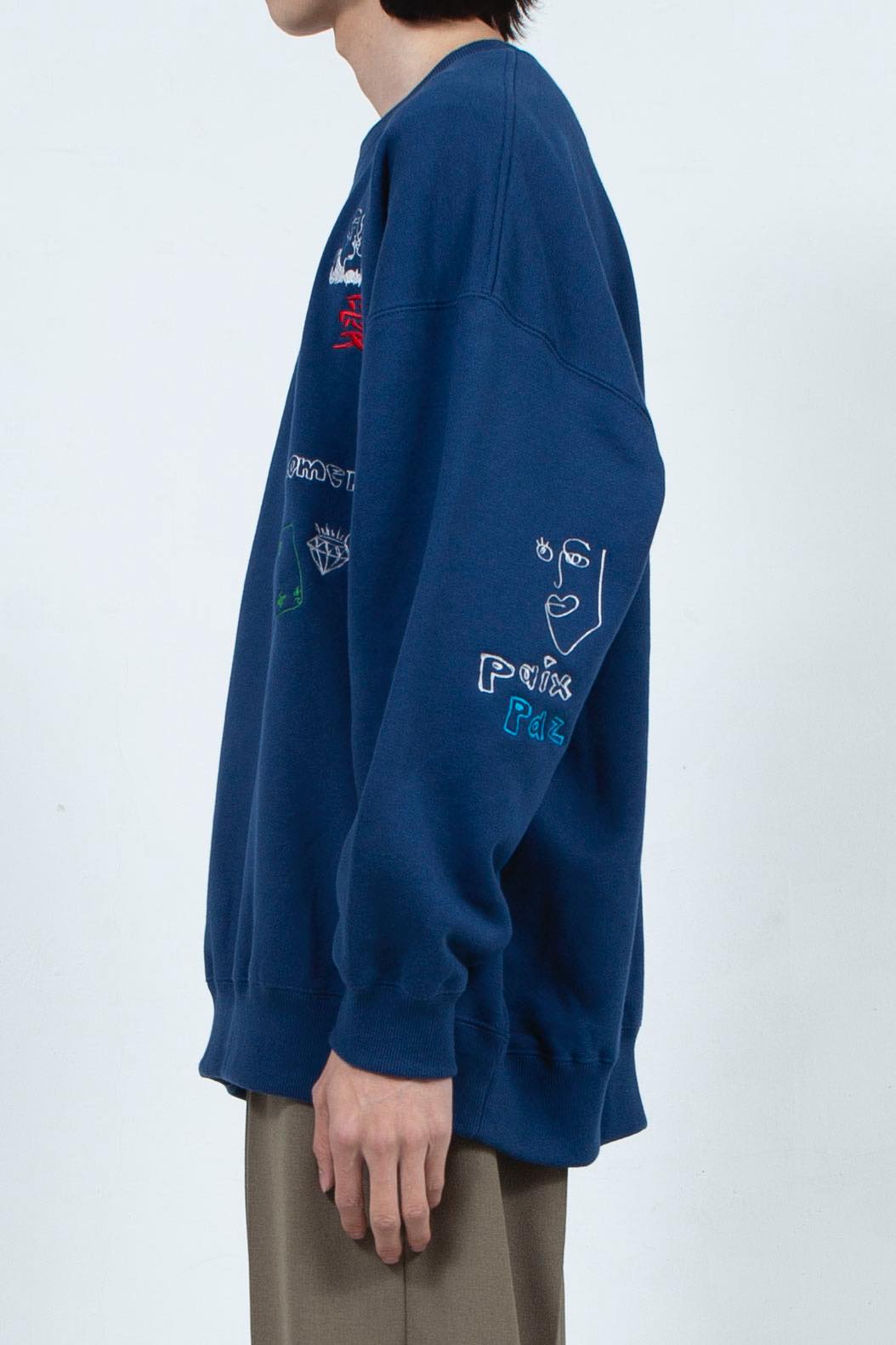 His scribble BIG sweatshirt