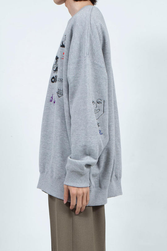His scribble BIG sweatshirt