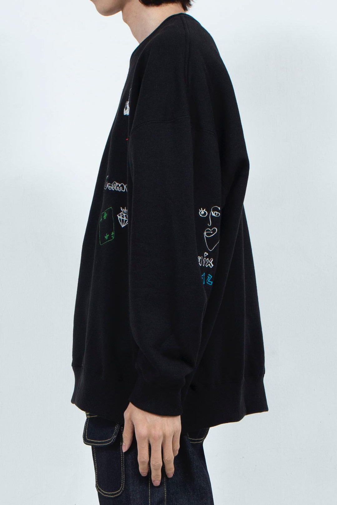 His scribble BIG sweatshirt