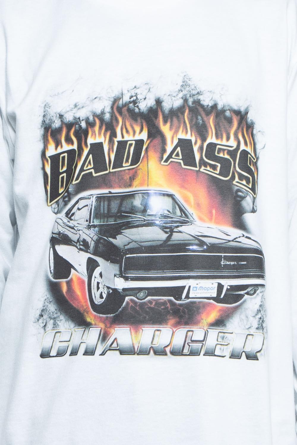 BAD ASS CHARGER L/S TEE