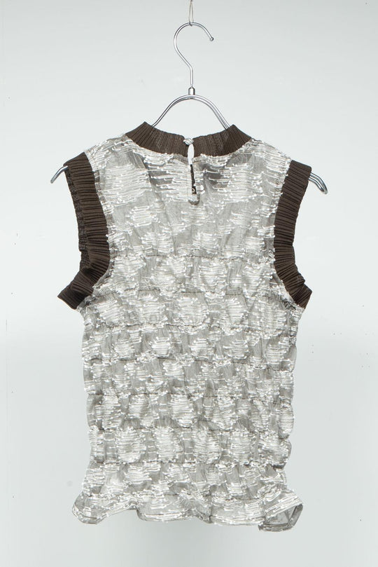 Water surface Jacquard Tops