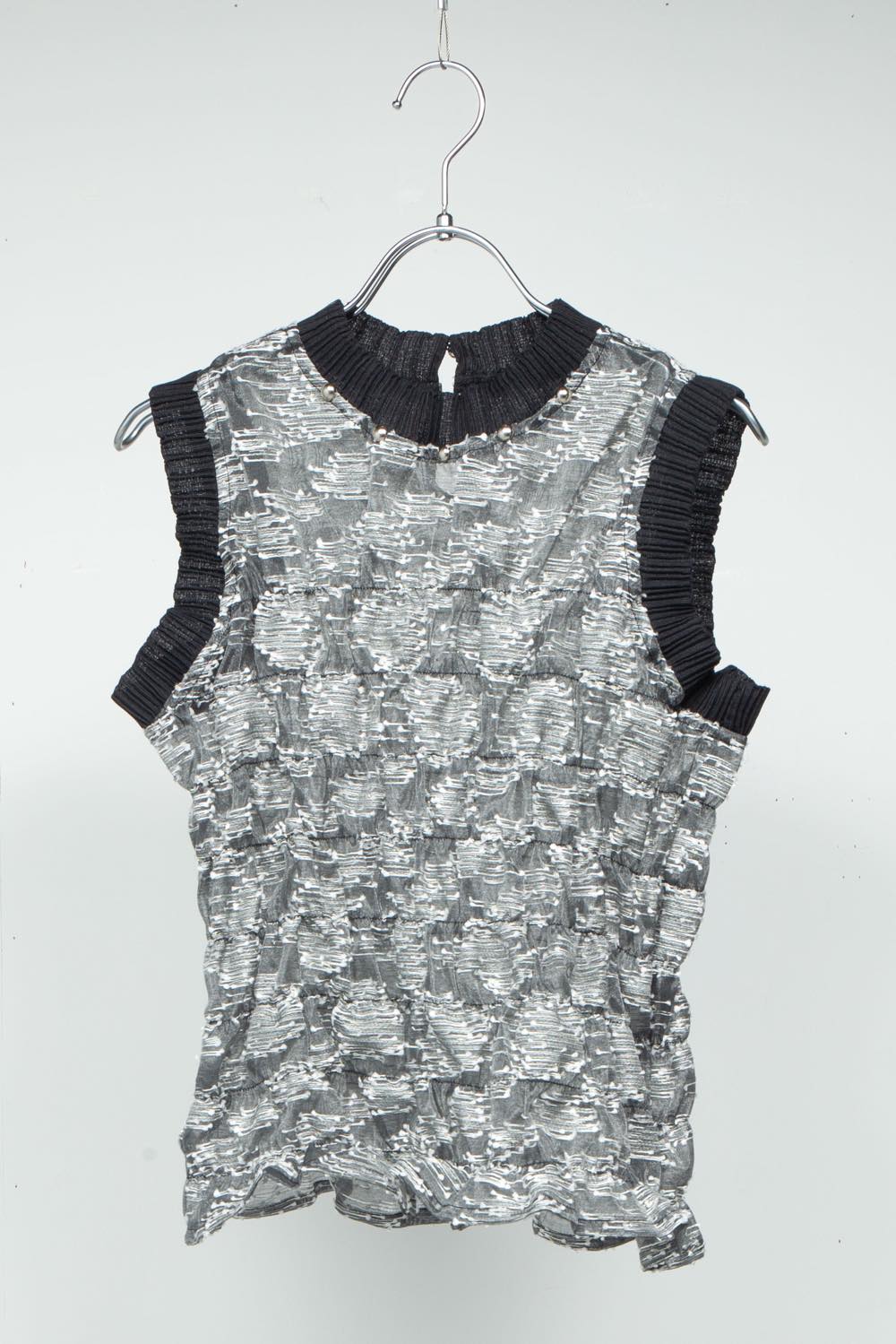 Water surface Jacquard Tops