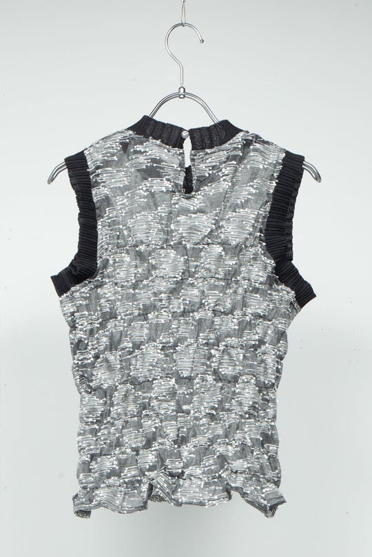 Water surface Jacquard Tops