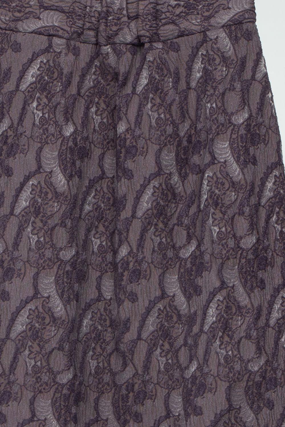 Paisley Jacquard Skirt