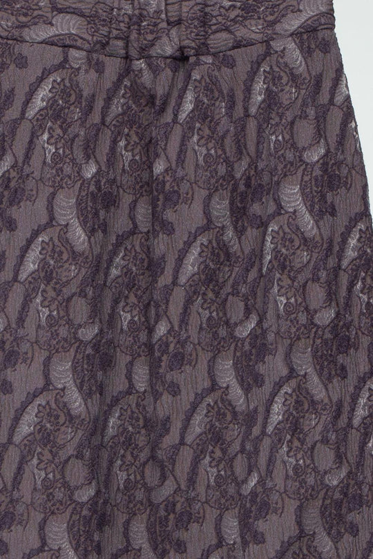 Paisley Jacquard Skirt