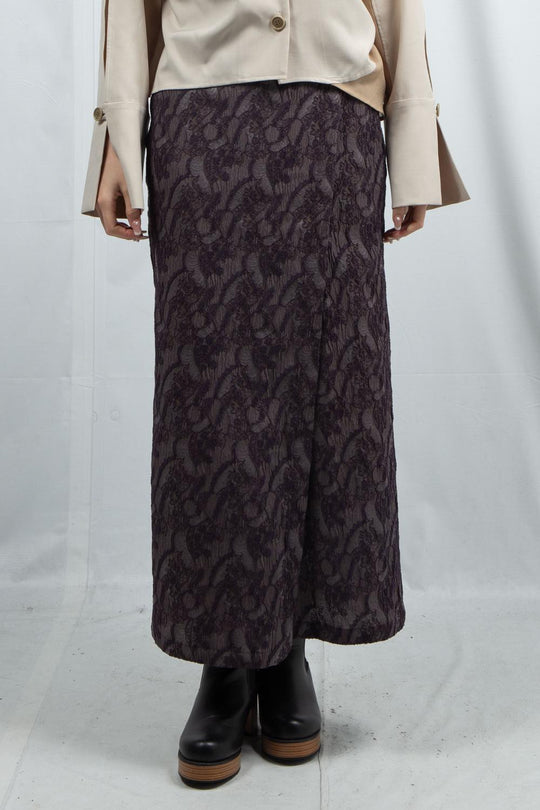Paisley Jacquard Skirt