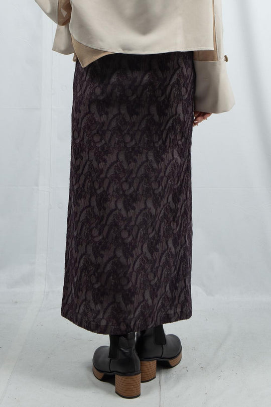Paisley Jacquard Skirt
