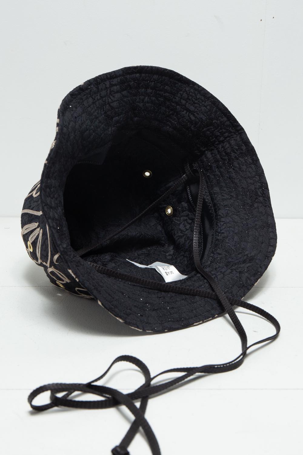 Flower Embroidery Bucket hat