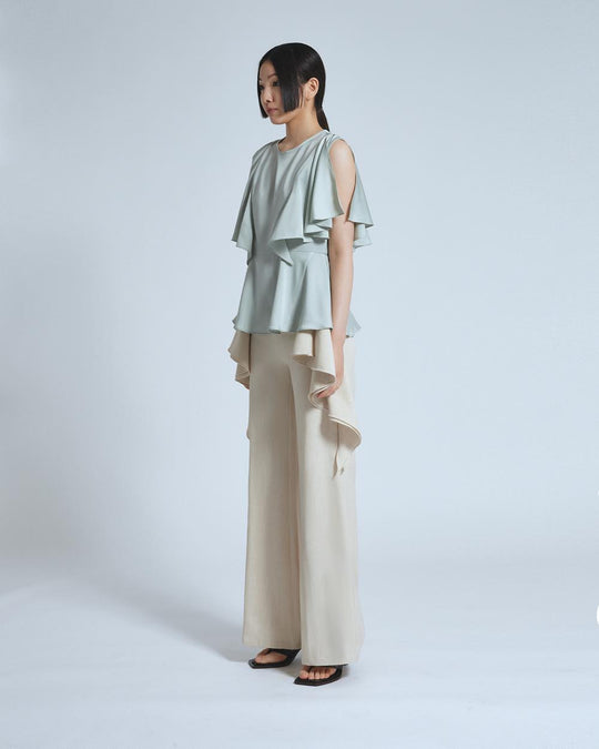 Drape Pants Brownstripe
