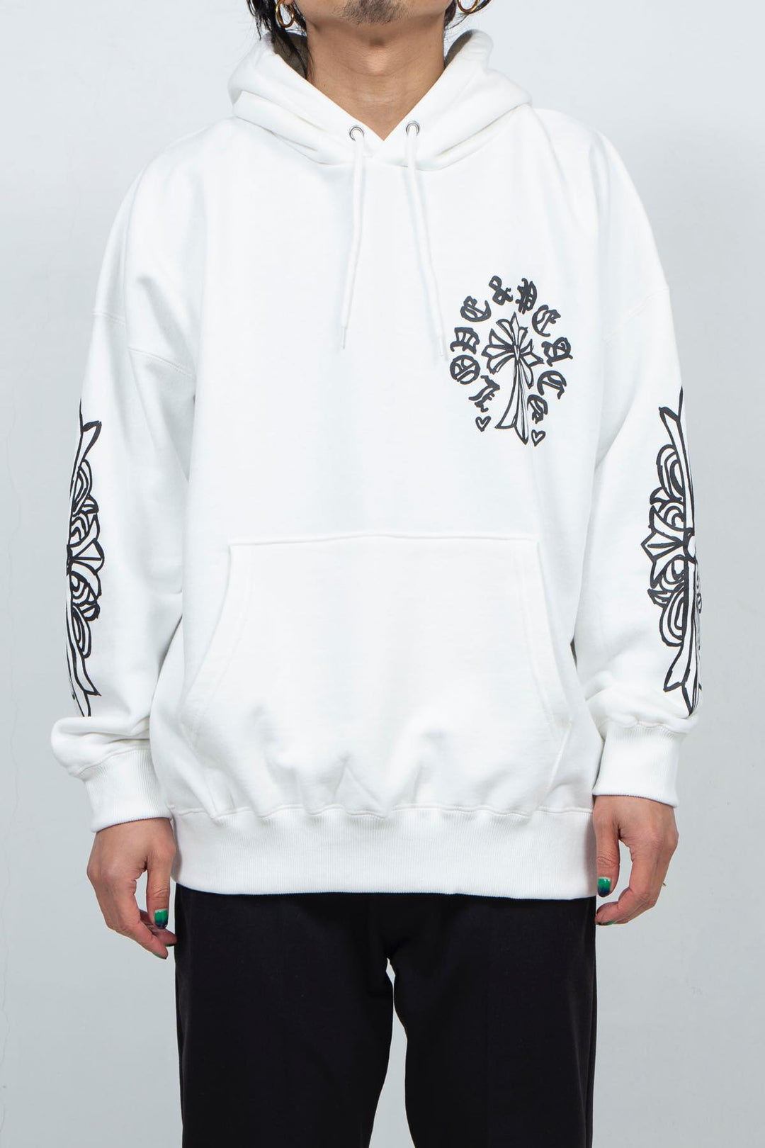 PACIFIST BIKER `S BIG HOODIE SWEAT