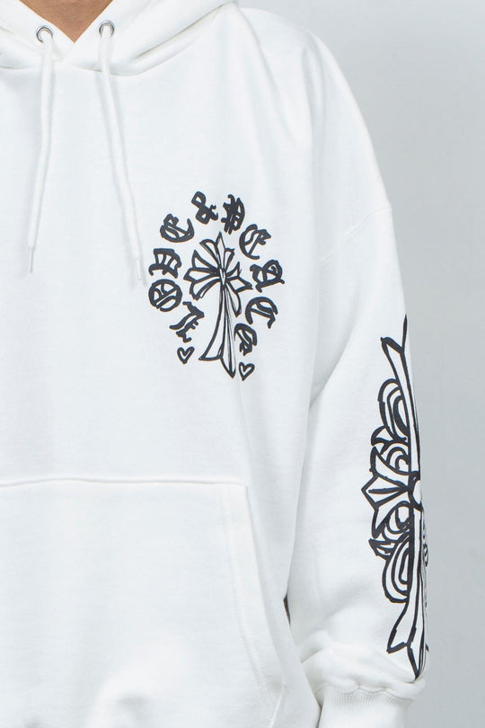 PACIFIST BIKER `S BIG HOODIE SWEAT