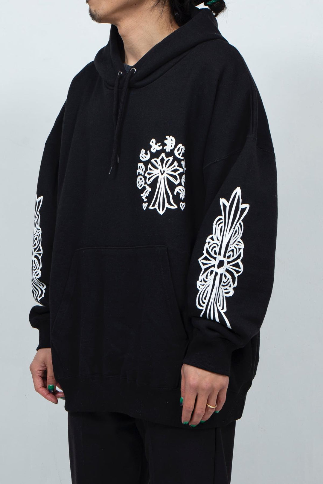 PACIFIST BIKER `S BIG HOODIE SWEAT