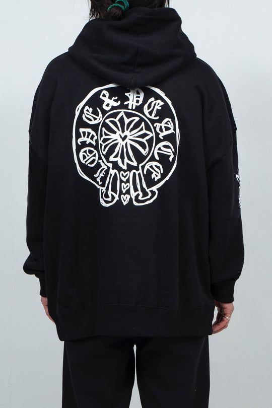 PACIFIST BIKER `S BIG HOODIE SWEAT