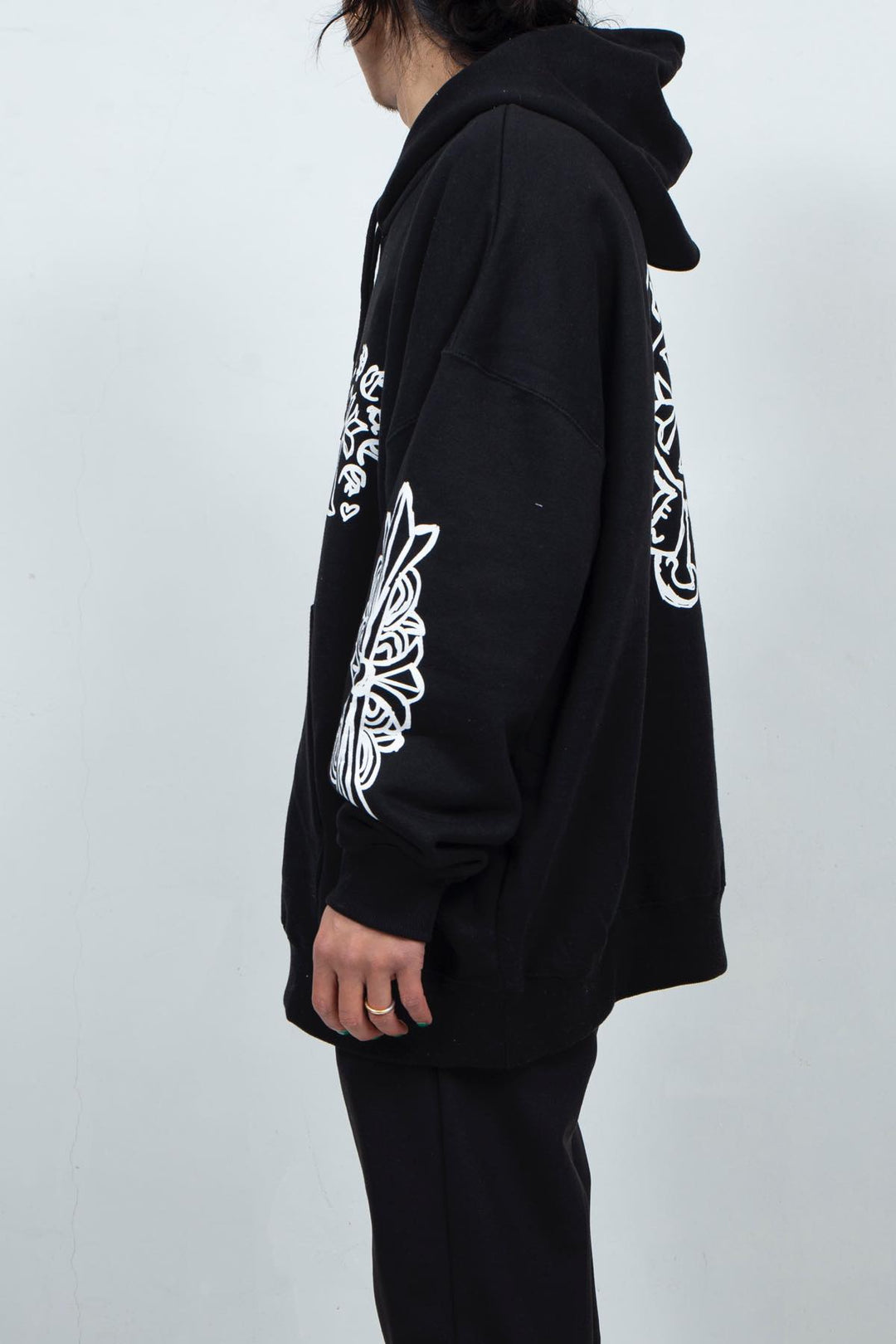 PACIFIST BIKER `S BIG HOODIE SWEAT