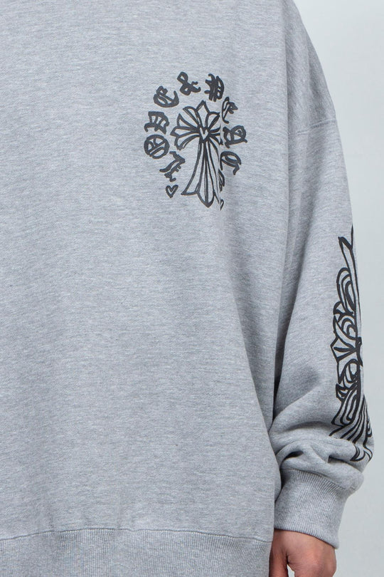PACIFIST BIKER `S BIG SWEATSHIRT