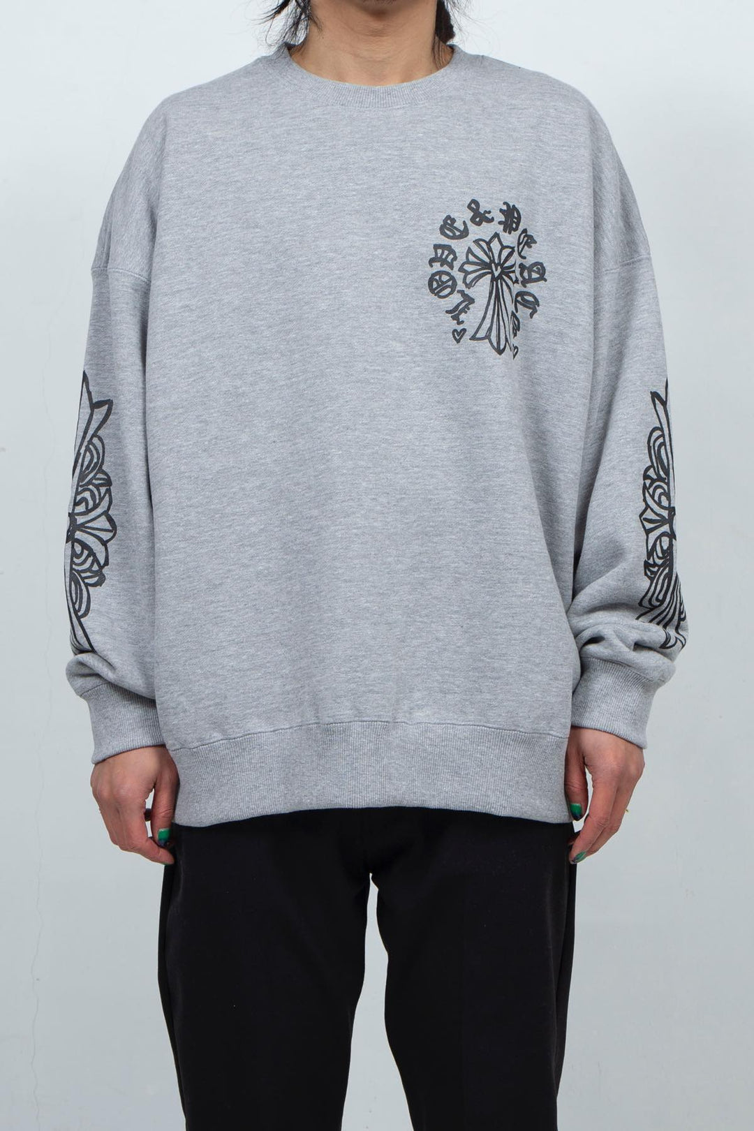 PACIFIST BIKER `S BIG SWEATSHIRT