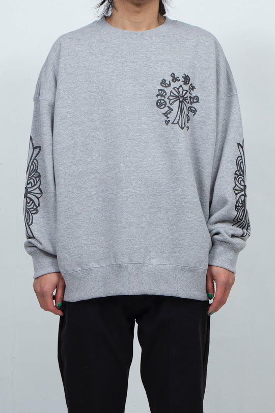 PACIFIST BIKER `S BIG SWEATSHIRT