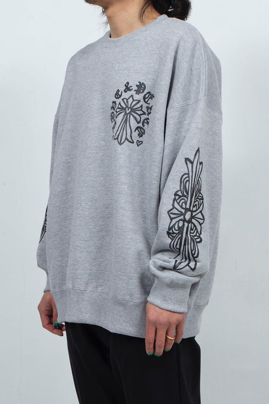PACIFIST BIKER `S BIG SWEATSHIRT