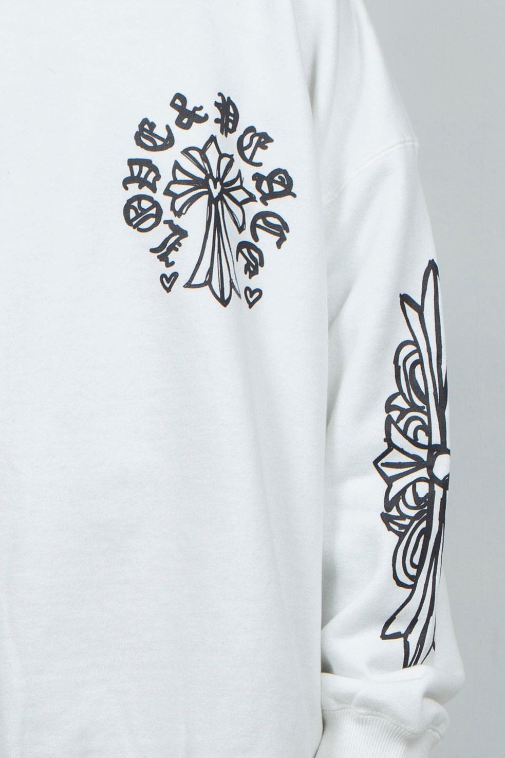 PACIFIST BIKER `S BIG SWEATSHIRT
