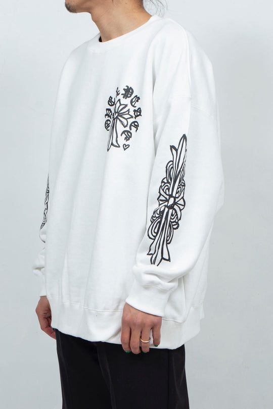 PACIFIST BIKER `S BIG SWEATSHIRT