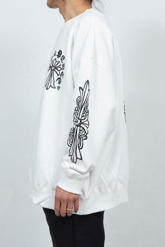 PACIFIST BIKER `S BIG SWEATSHIRT