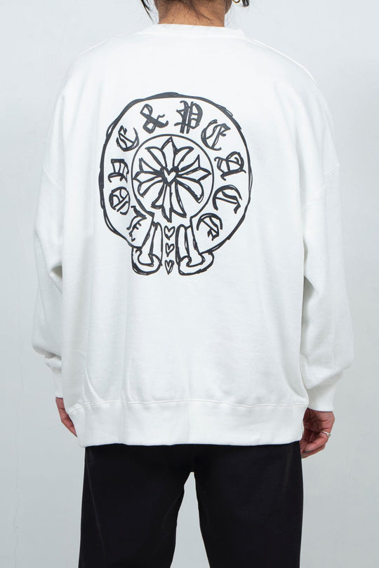 PACIFIST BIKER `S BIG SWEATSHIRT