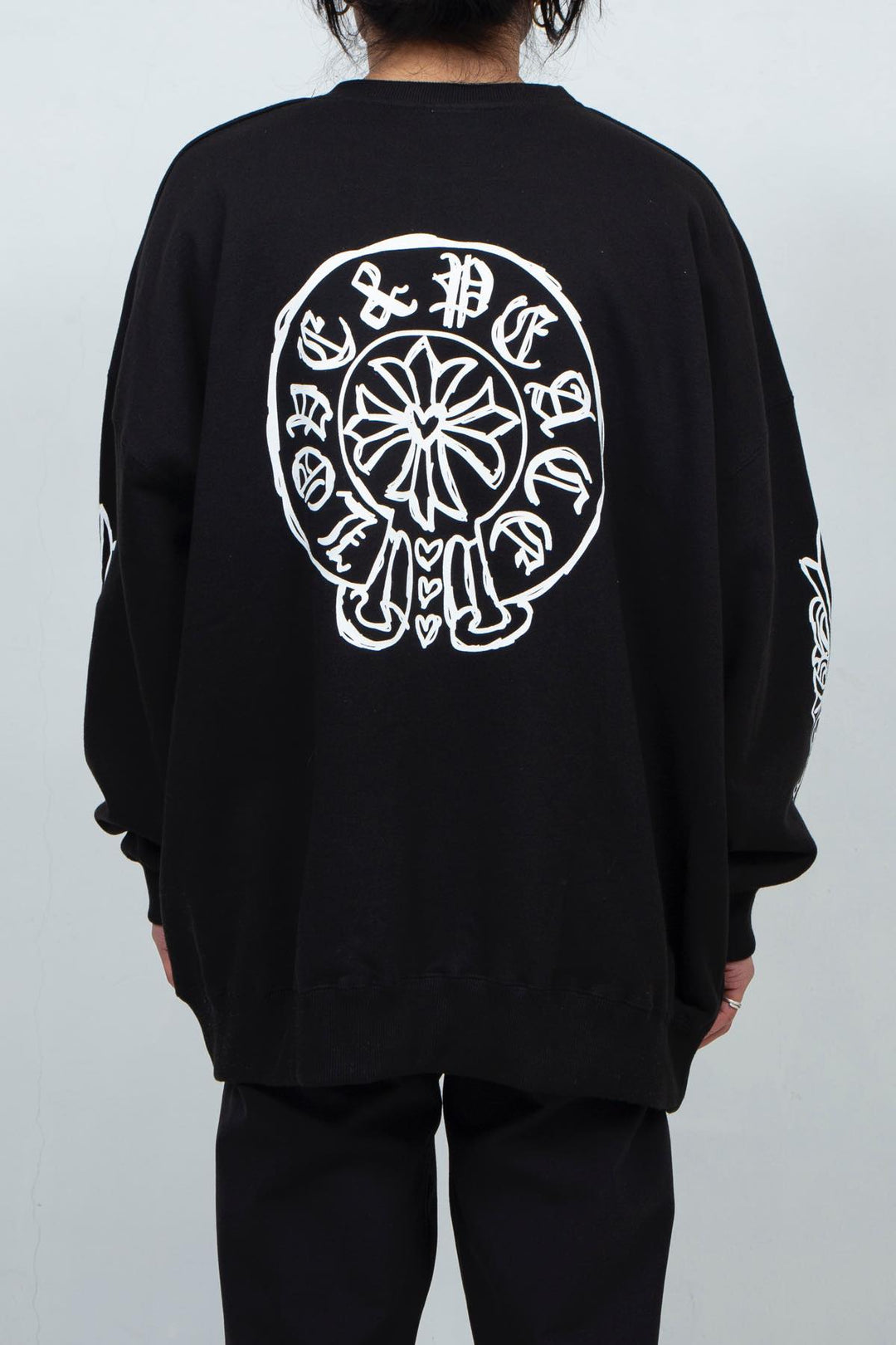 PACIFIST BIKER `S BIG SWEATSHIRT