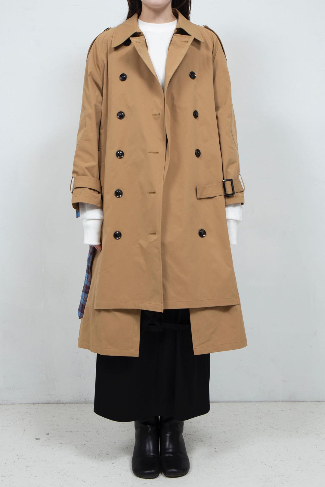BackDesign trenchcoat Beige