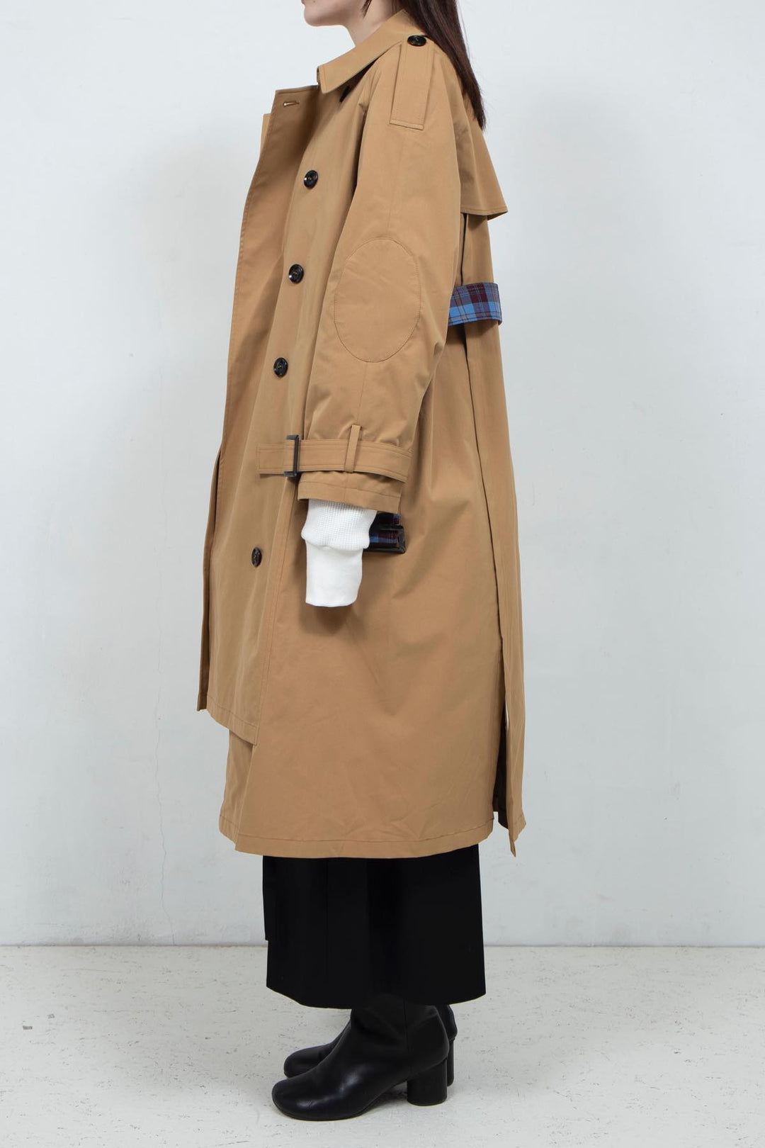 BackDesign trenchcoat Beige
