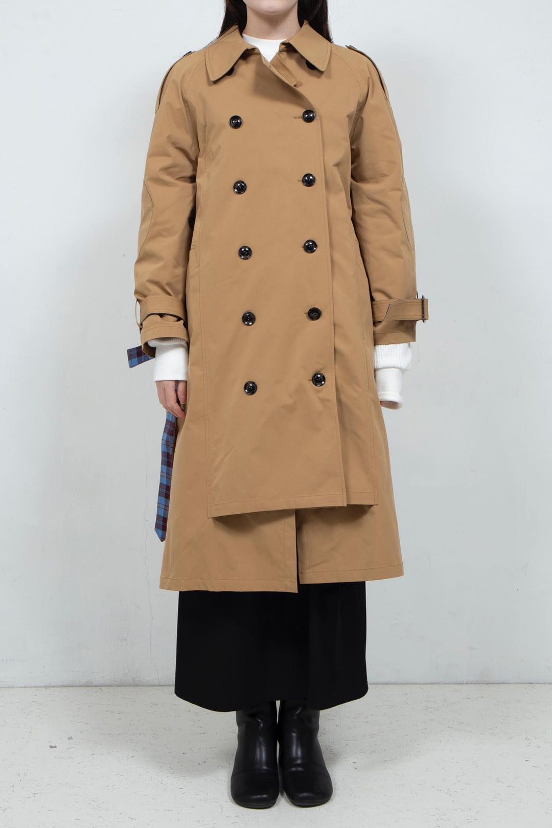 BackDesign trenchcoat Beige