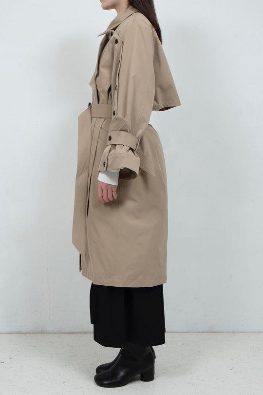 Designed Two-way Coat Grey