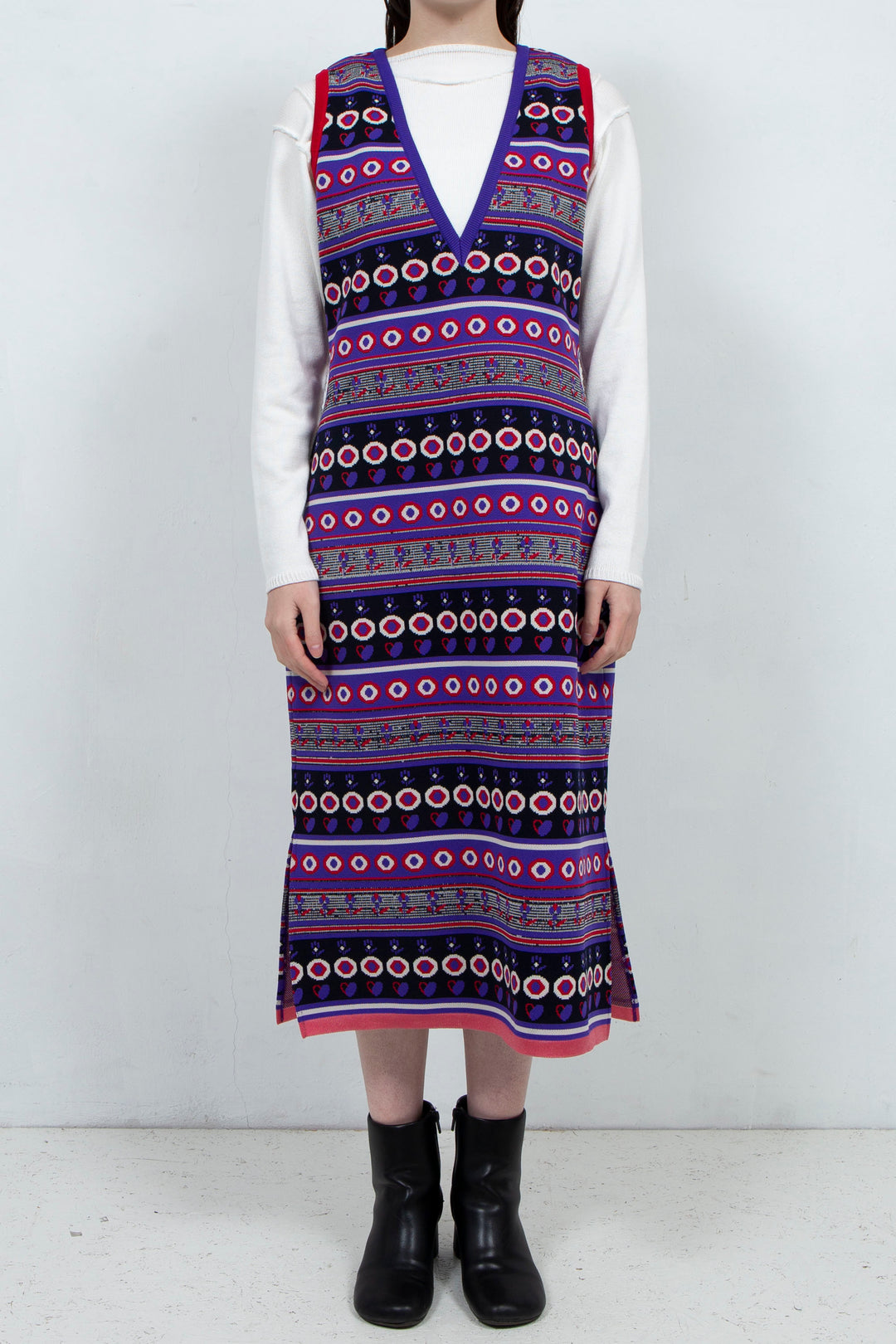 A WALK IN THE PARK KNIT PURPLE