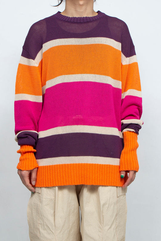 Landscape cotton knit Evening