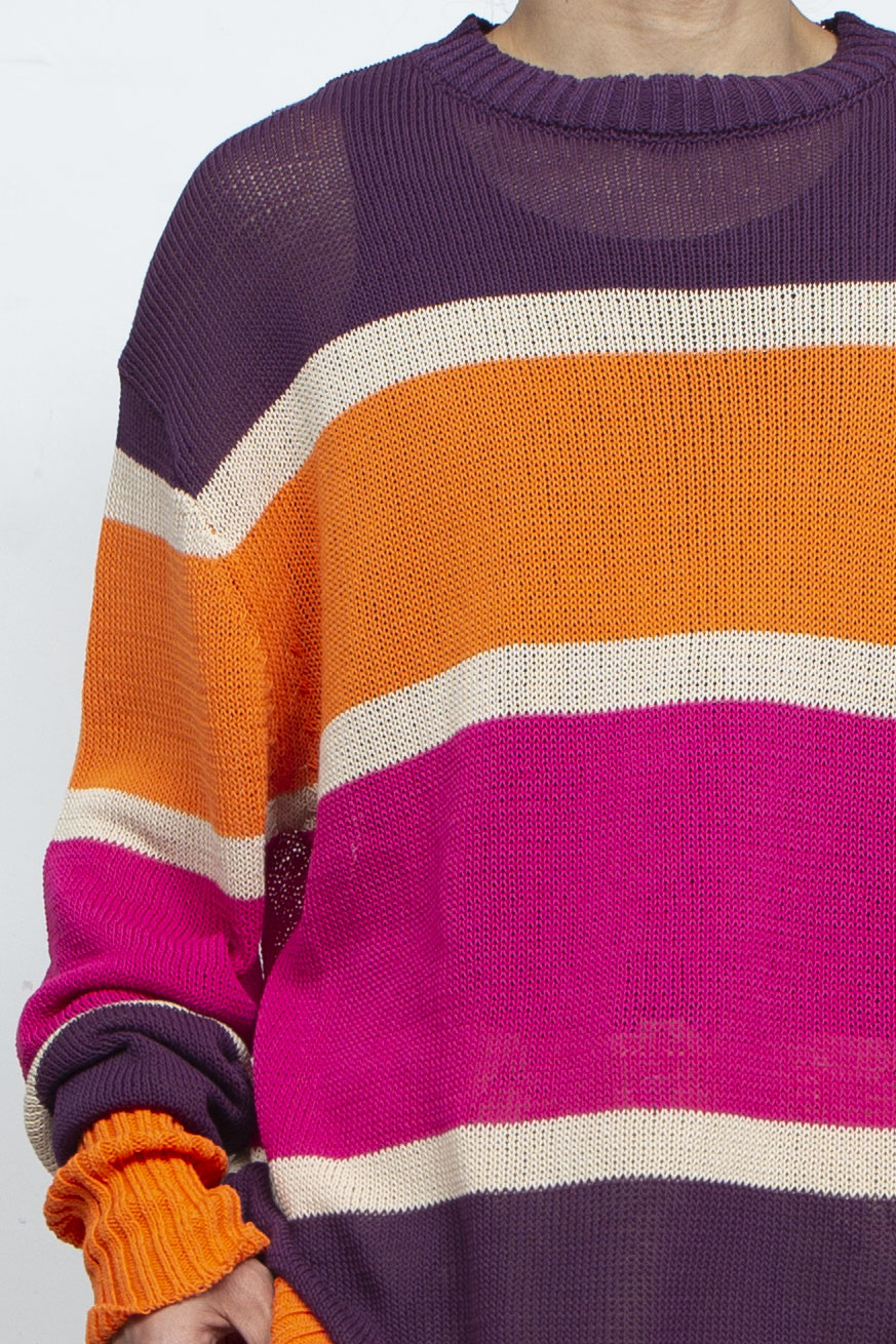 Landscape cotton knit Evening