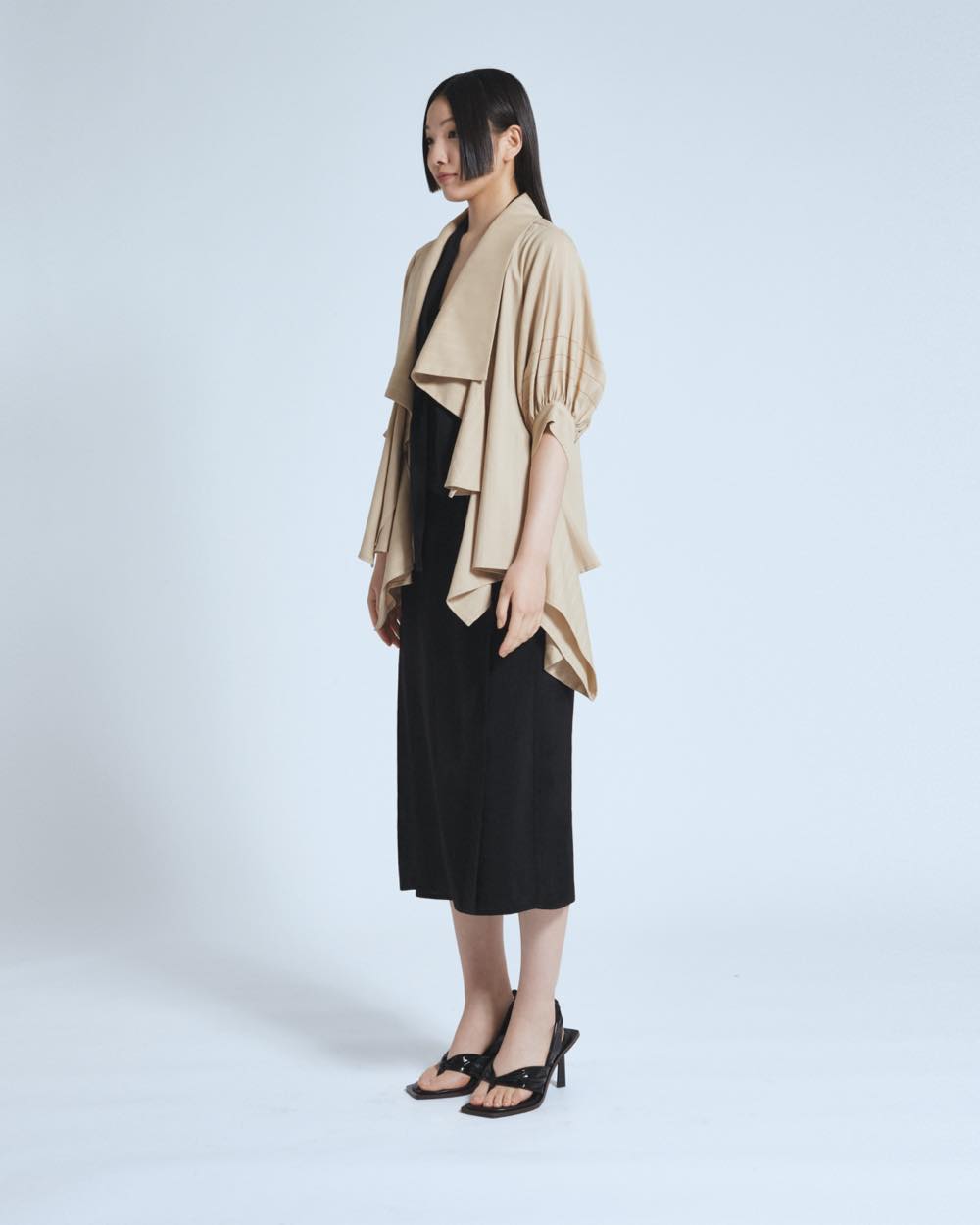 Drape Tops Brownstripe