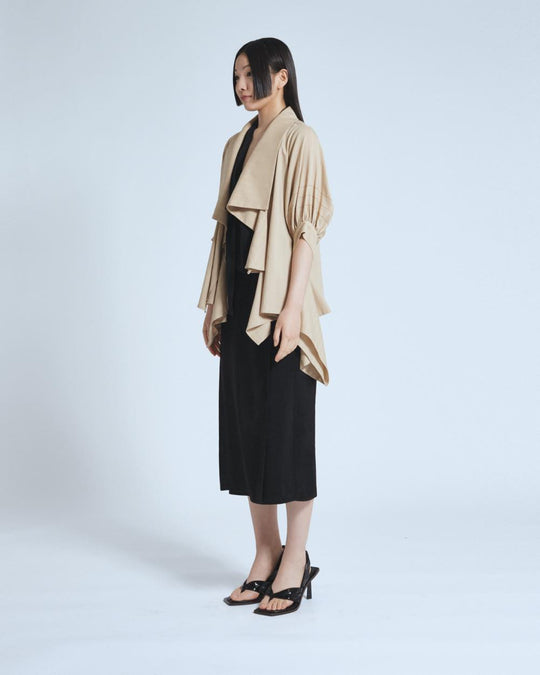 Drape Tops Brownstripe