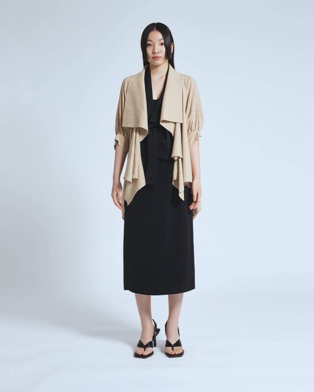Drape Tops Brownstripe